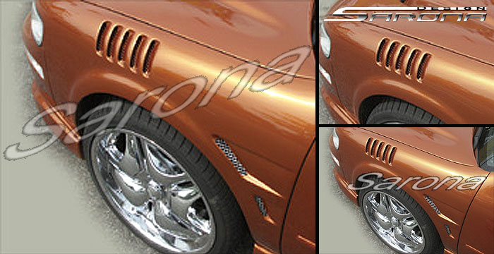 Custom 95-99 Maxima Fender # 97-12  Sedan Fenders (1995 - 1999) - $690.00 (Manufacturer Sarona, Part #NS-001-FD)